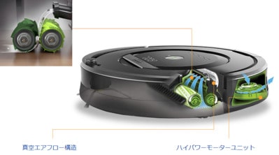 ルンバe5の構造